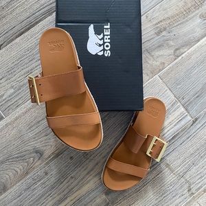 Sorel Roaming Platform Buckle Slides